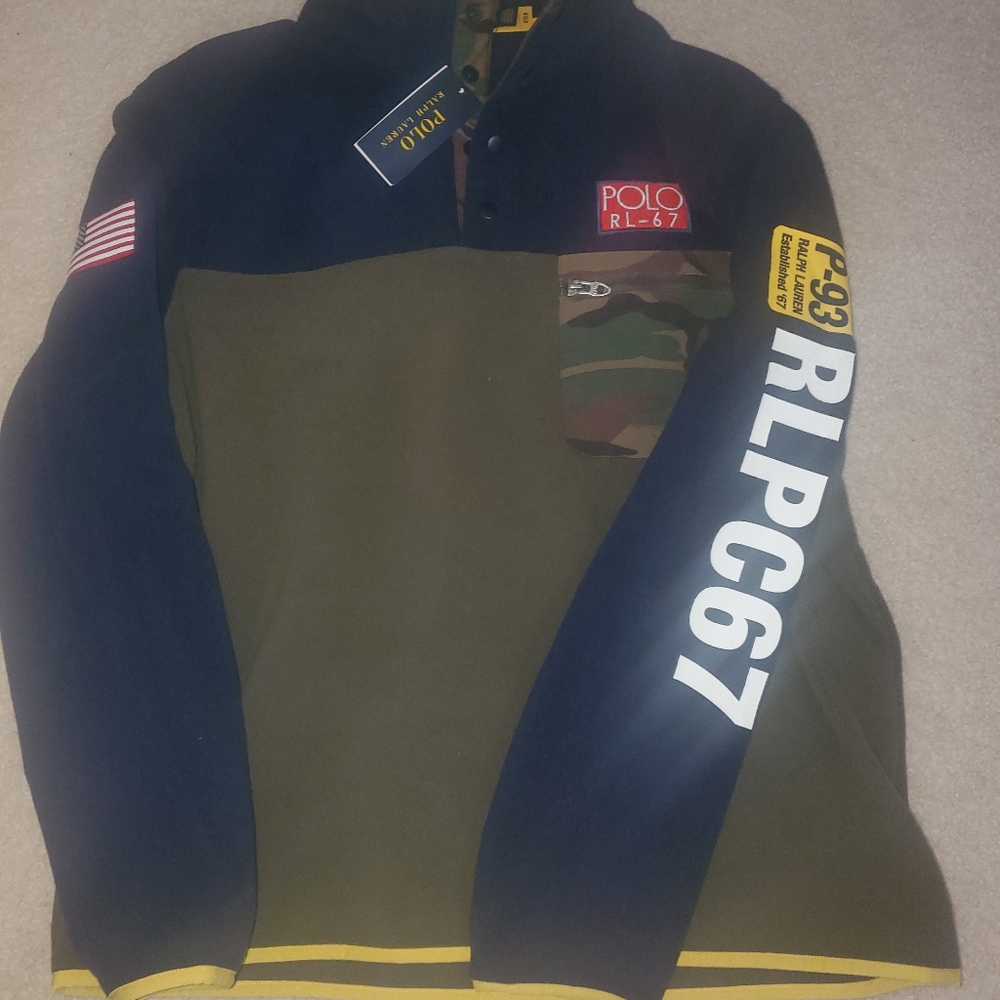 Ralph lauren polo fleece pullover sweater